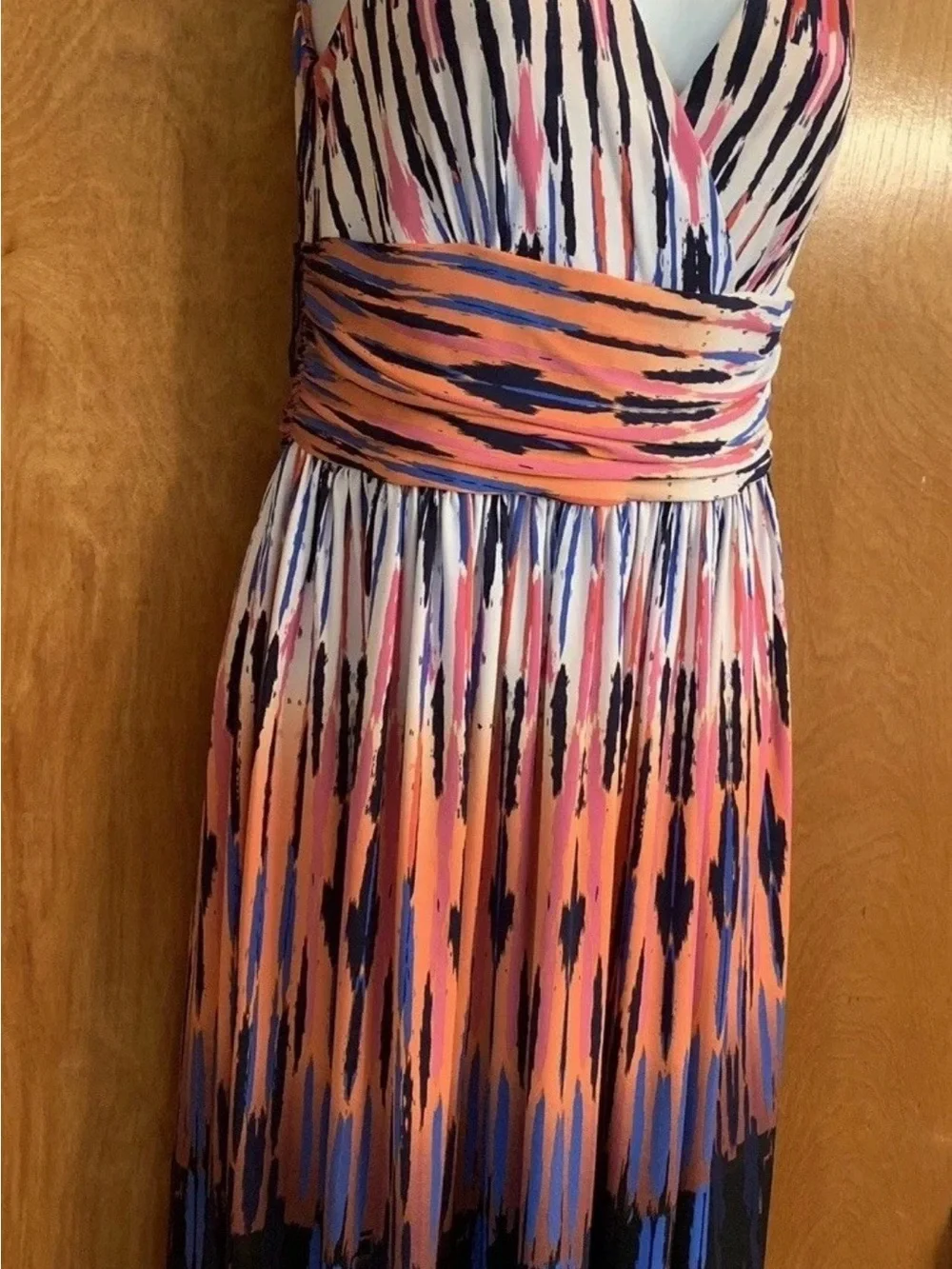 Woman’s Sexy dress Donna Morgan Sz 6 NWT NEW Event party S Elegant Fit & Flare - Picture 3 of 7
